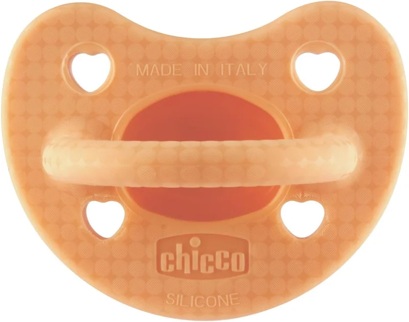 Chicco Chicco PhysioForma® Luxe Soft Silicone Soother 2-6m 1pc, Orange